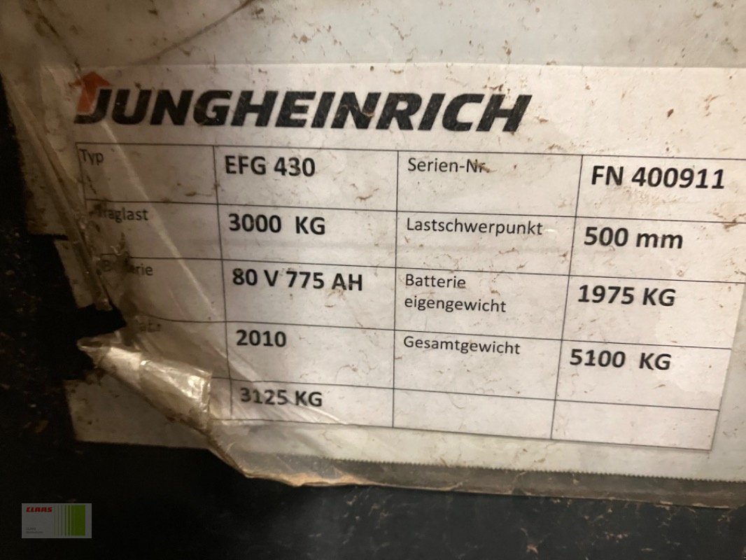 Sonstiges des Typs Jungheinrich EFG 430, Gebrauchtmaschine in Bordesholm (Bild 10)