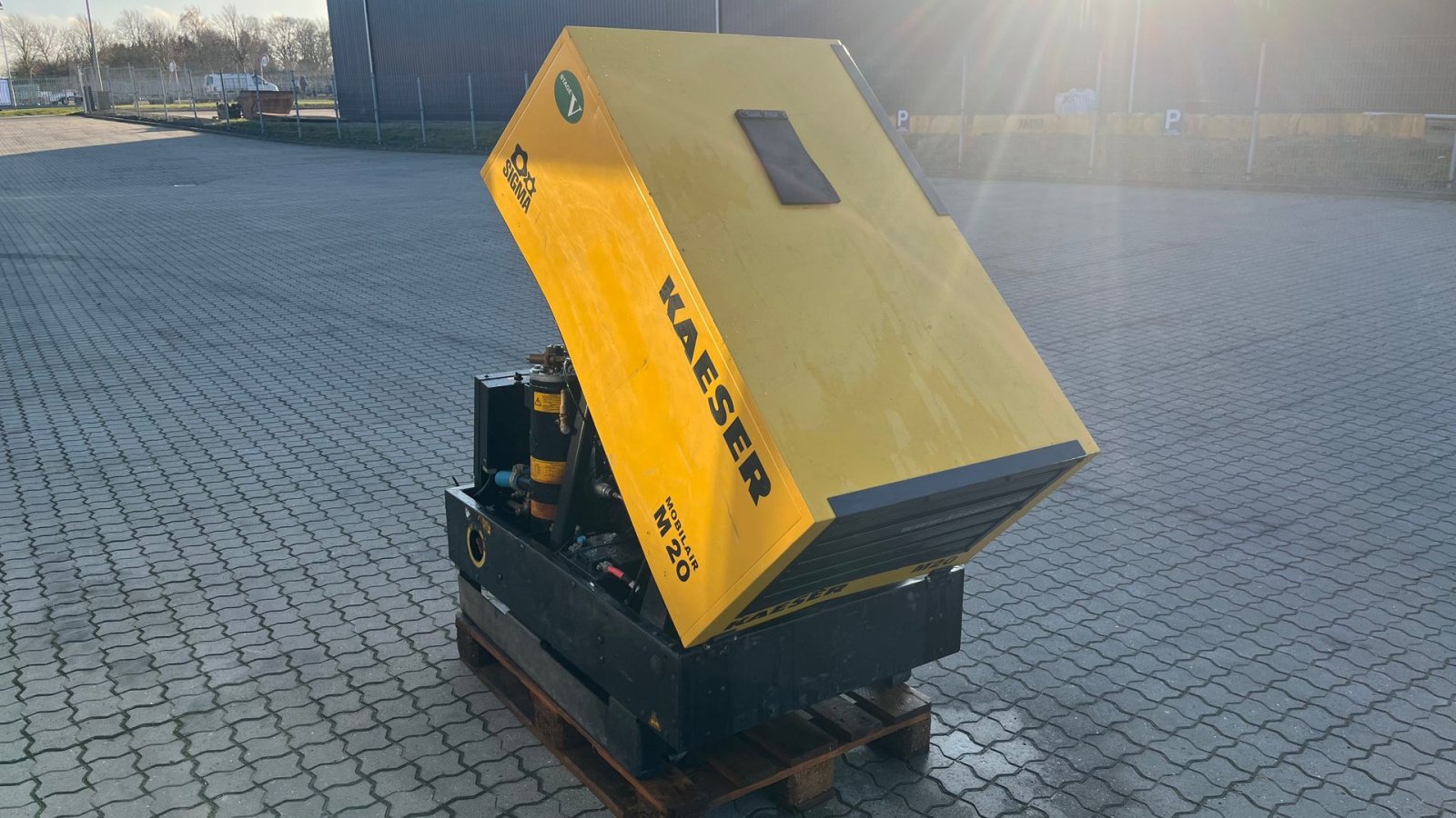 Sonstiges des Typs Kaeser M 20 2M3 kompressor på ski, Gebrauchtmaschine in Rønnede (Bild 7)