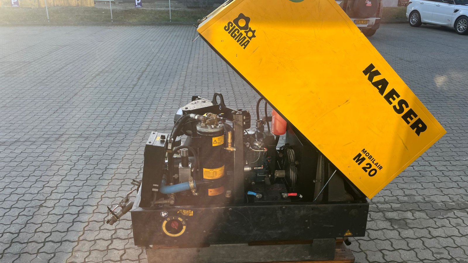 Sonstiges des Typs Kaeser M 20 2M3 kompressor på ski, Gebrauchtmaschine in Rønnede (Bild 5)