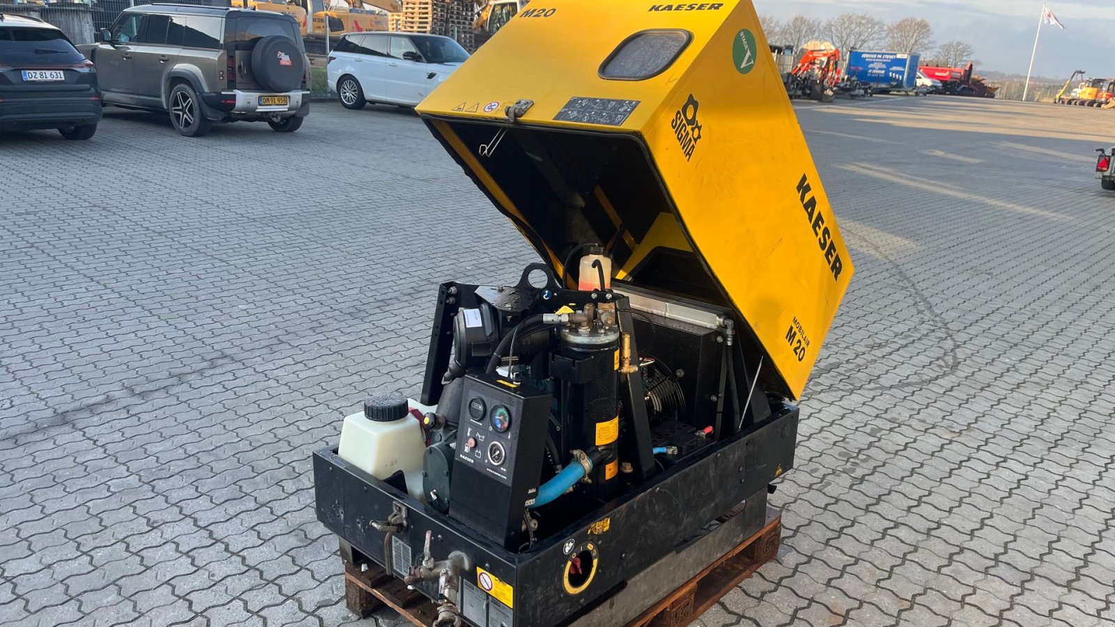 Sonstiges des Typs Kaeser M 20 2M3 kompressor på ski, Gebrauchtmaschine in Rønnede (Bild 3)