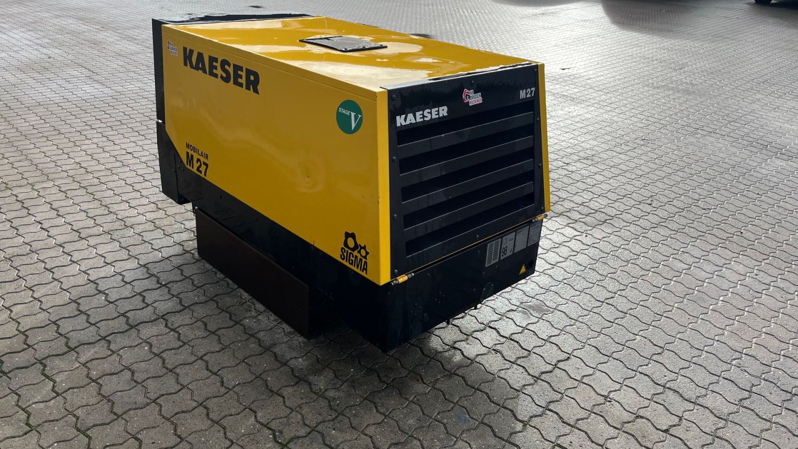 Sonstiges typu Kaeser M27 2,7m3 på ski kun kørt 218t, Gebrauchtmaschine v Rønnede (Obrázek 5)