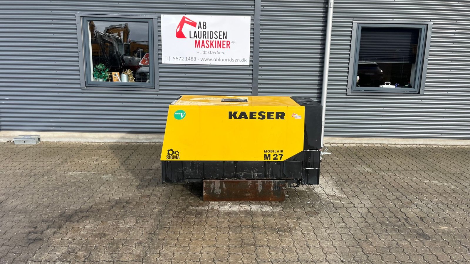 Sonstiges typu Kaeser M27 2,7m3 på ski kun kørt 218t, Gebrauchtmaschine v Rønnede (Obrázek 1)