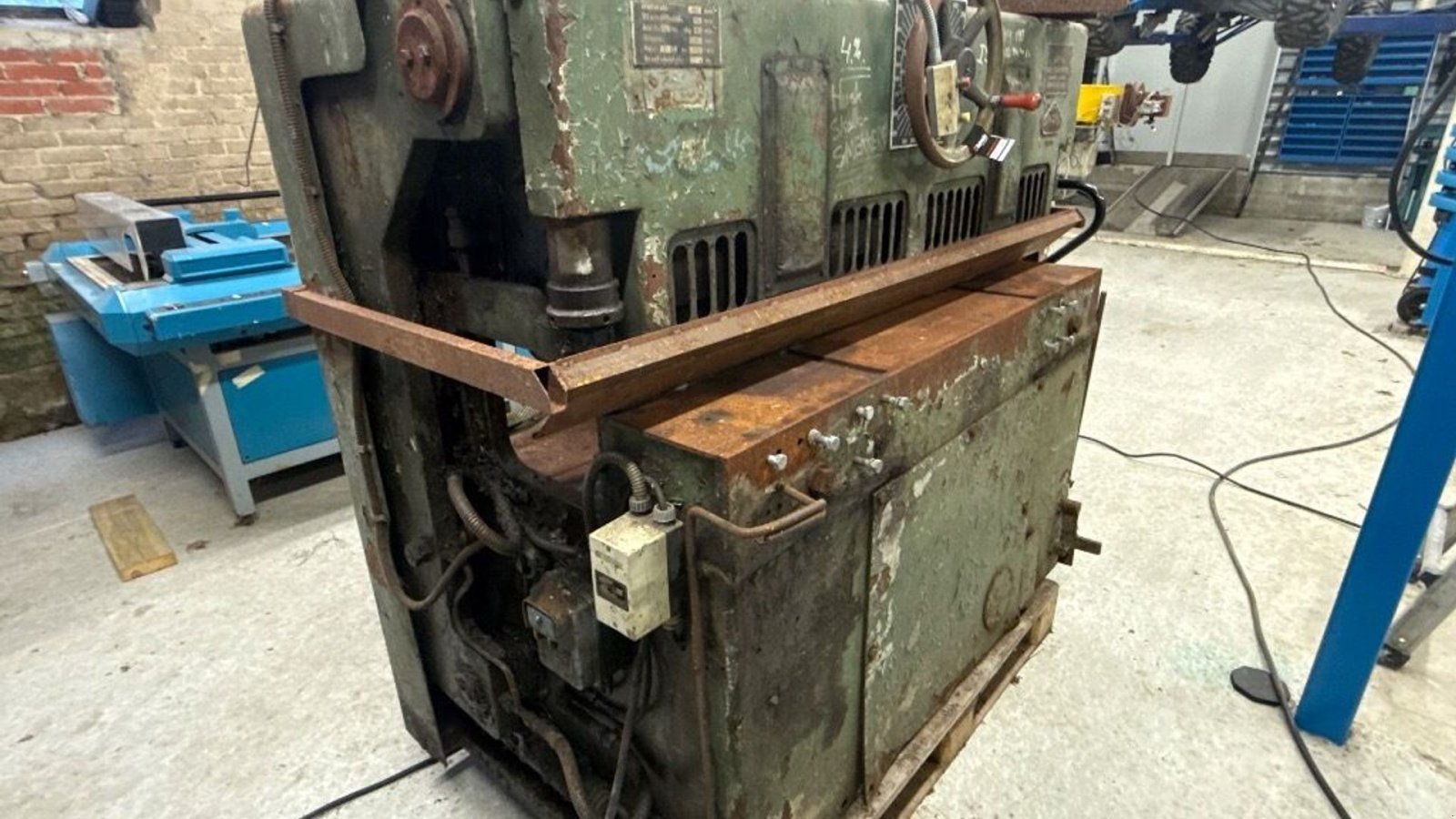 Sonstiges typu KARL Mekanisk pladesaks 3 kW motor, Gebrauchtmaschine v Rødovre (Obrázek 1)