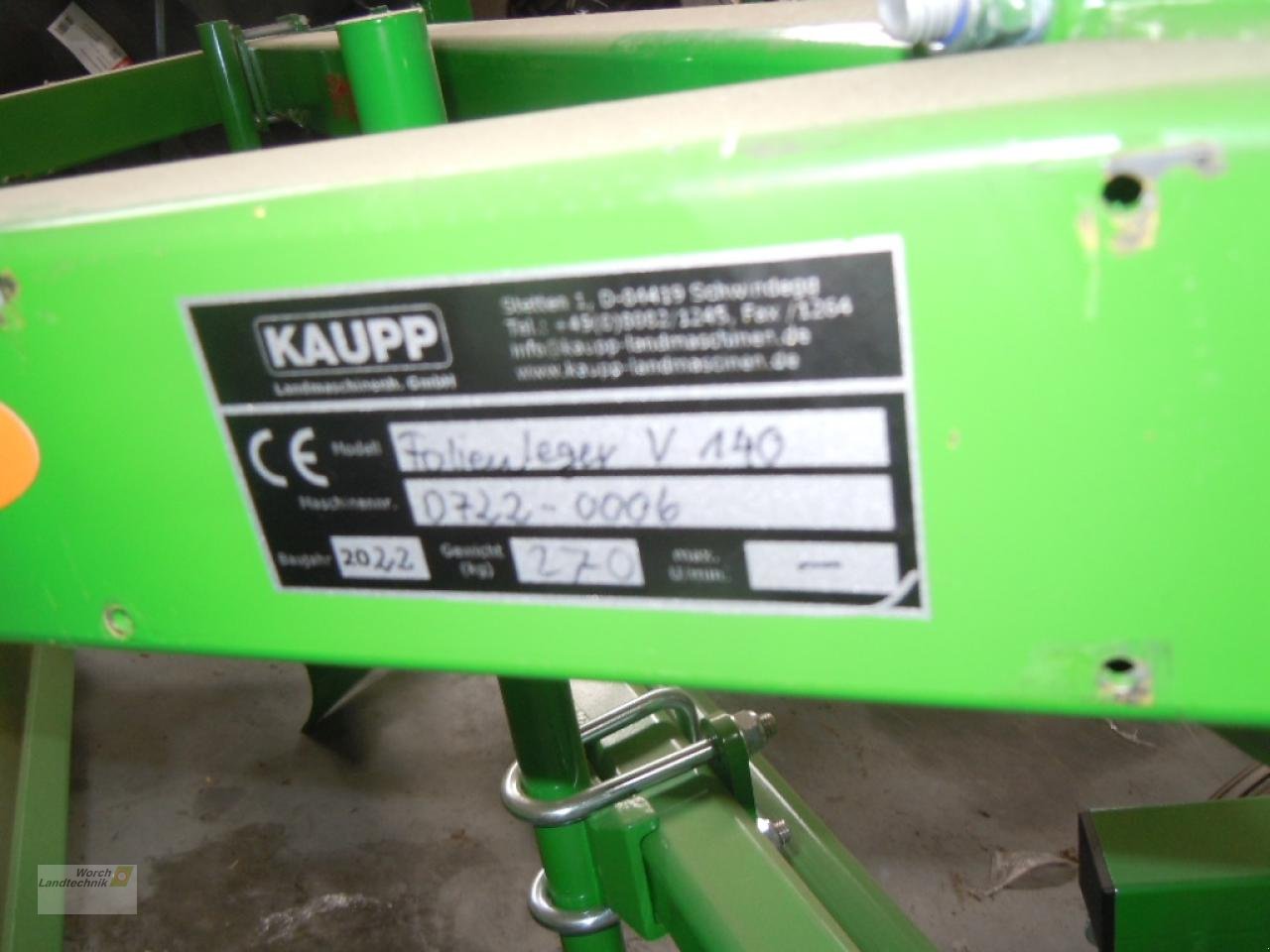 Sonstiges типа Kaupp V140, Neumaschine в Schora (Фотография 6)