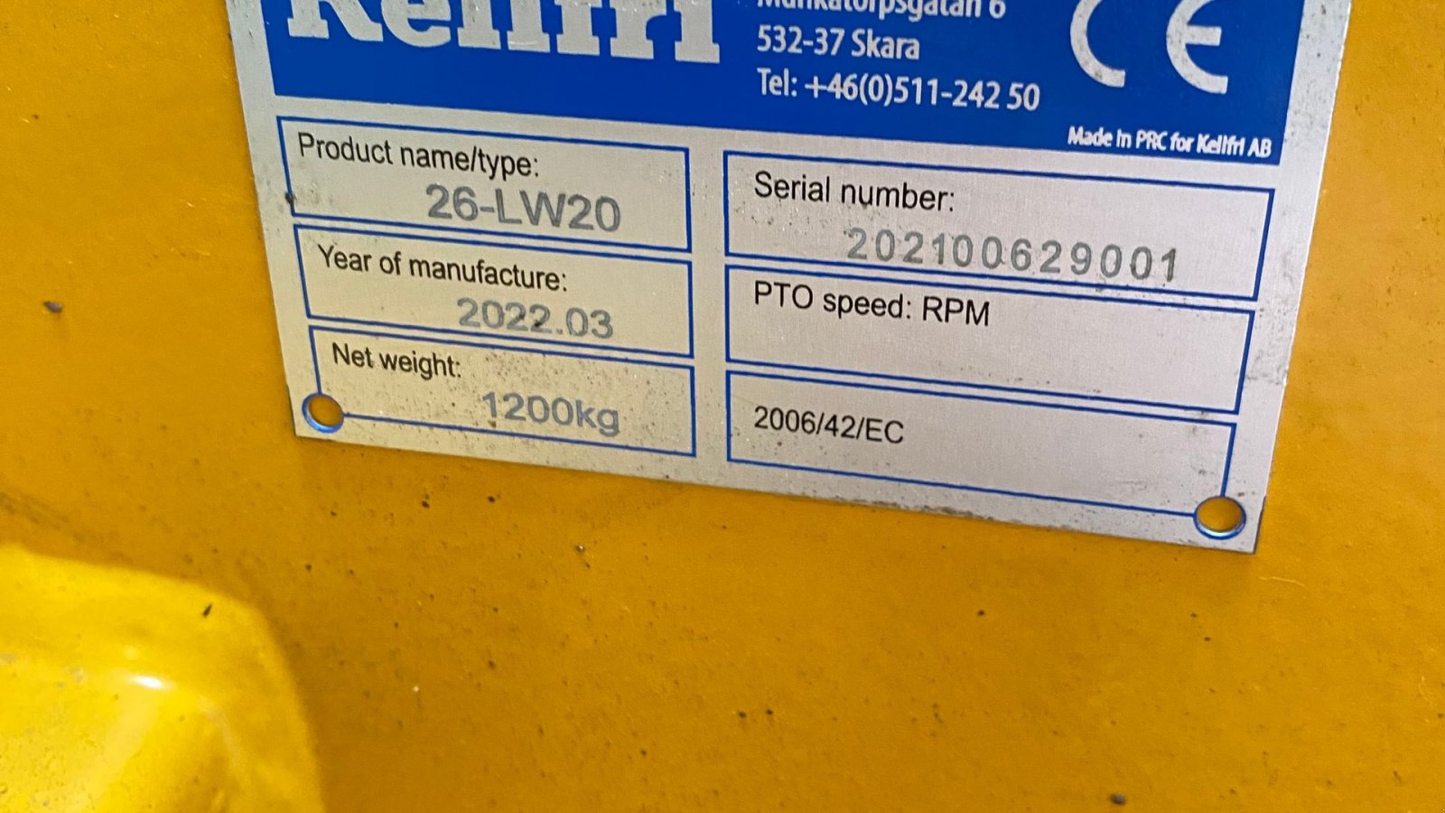 Sonstiges tipa Kellfri Gravearm 26-LW20, Gebrauchtmaschine u Egtved (Slika 4)