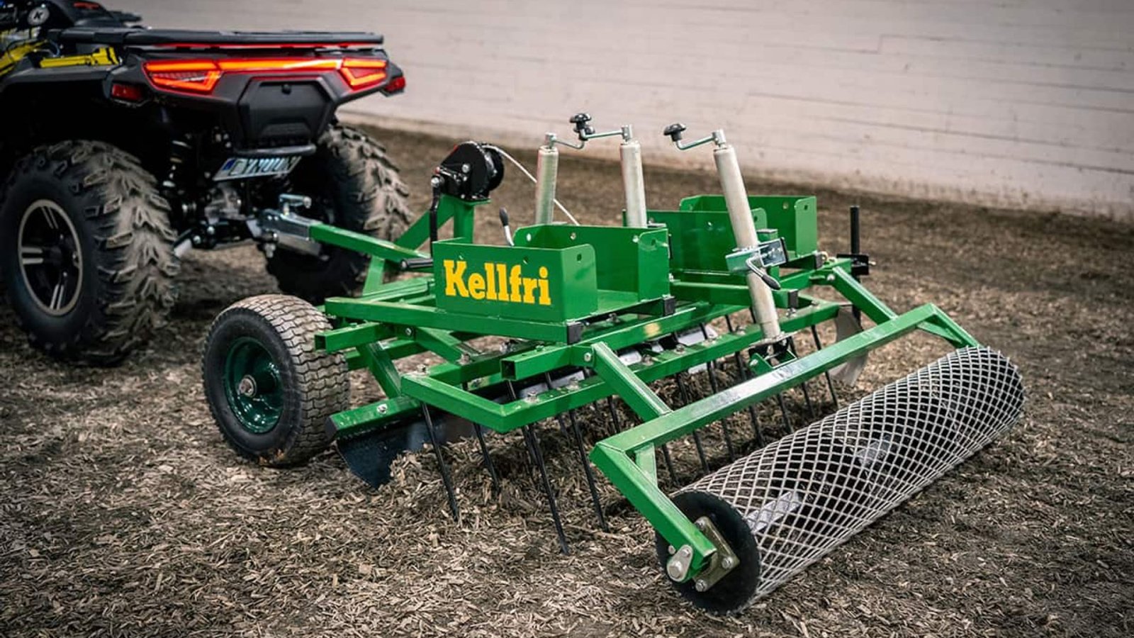 Sonstiges des Typs Kellfri Ridebaneplaner / fabriksny / efterspændt model til ATV og kugletræk / 150 cm bredde, Gebrauchtmaschine in Arden (Bild 8)