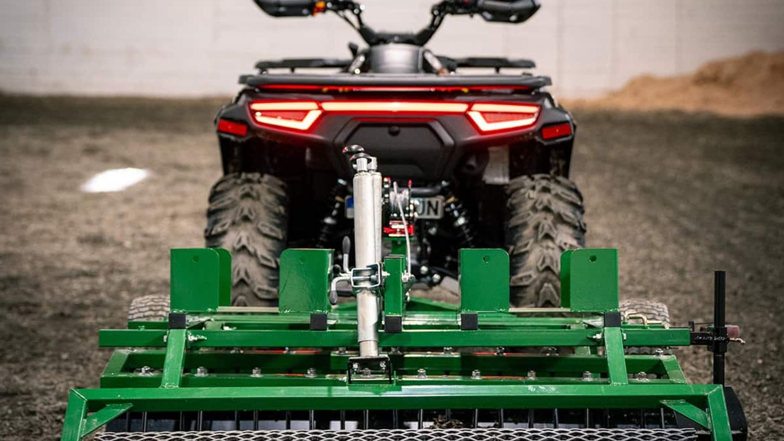 Sonstiges des Typs Kellfri Ridebaneplaner / fabriksny / efterspændt model til ATV og kugletræk / 150 cm bredde, Gebrauchtmaschine in Arden (Bild 7)