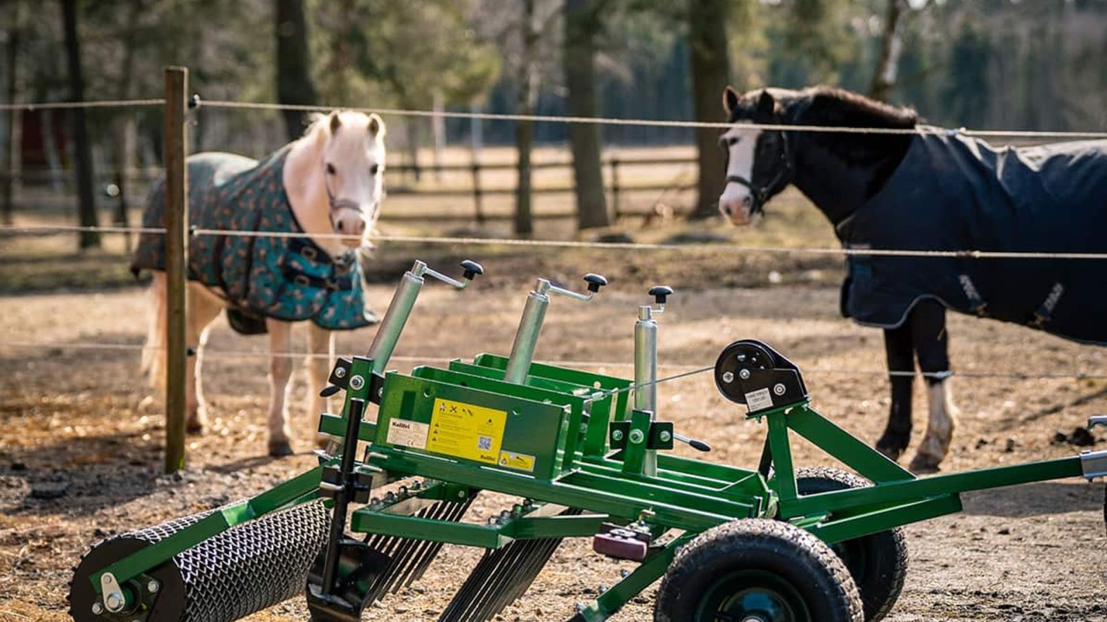 Sonstiges des Typs Kellfri Ridebaneplaner / fabriksny / efterspændt model til ATV og kugletræk / 150 cm bredde, Gebrauchtmaschine in Arden (Bild 14)