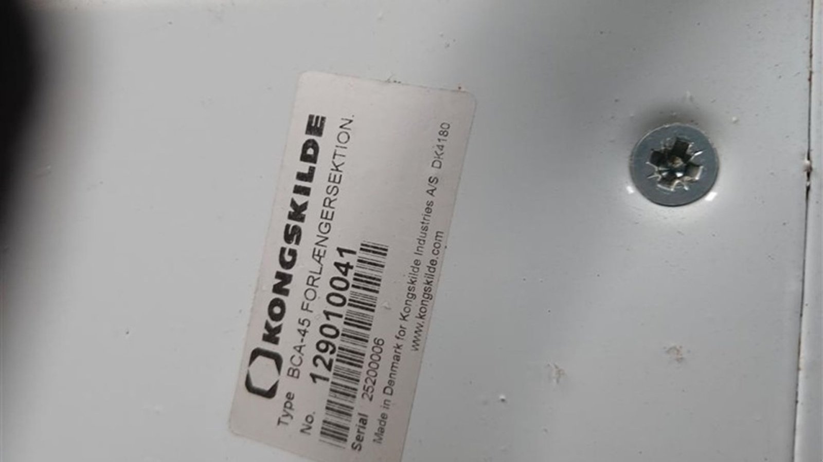 Sonstiges типа Kongskilde BCA 45 kornbånd samt elevator Jema T 40, Gebrauchtmaschine в Egtved (Фотография 4)