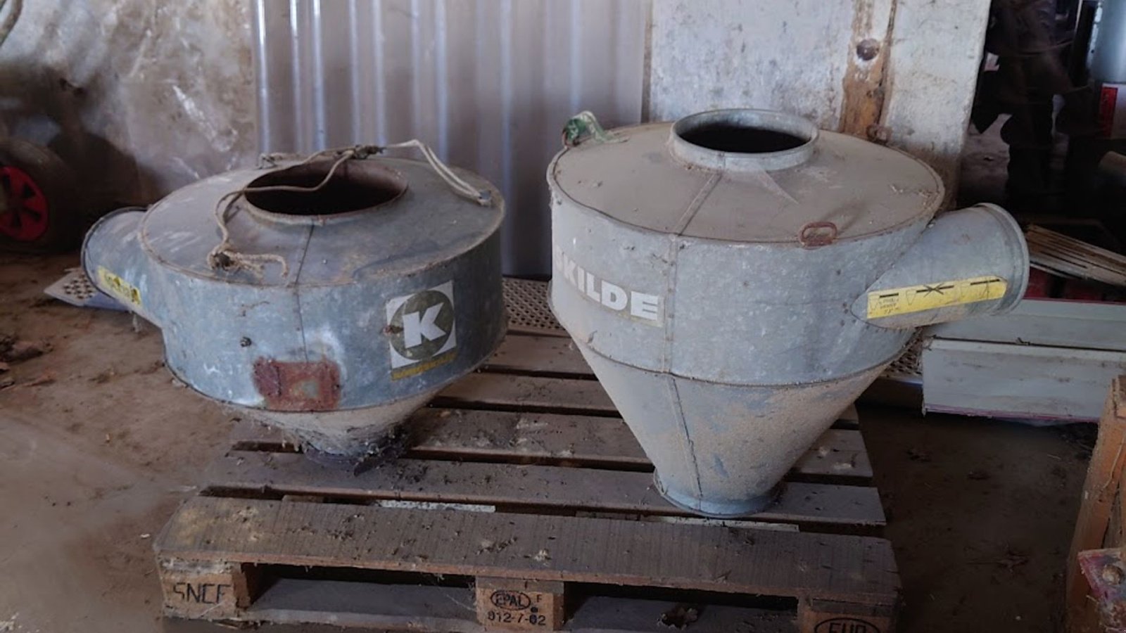 Sonstiges типа Kongskilde Cyklon 2 stk., Gebrauchtmaschine в Egtved (Фотография 1)