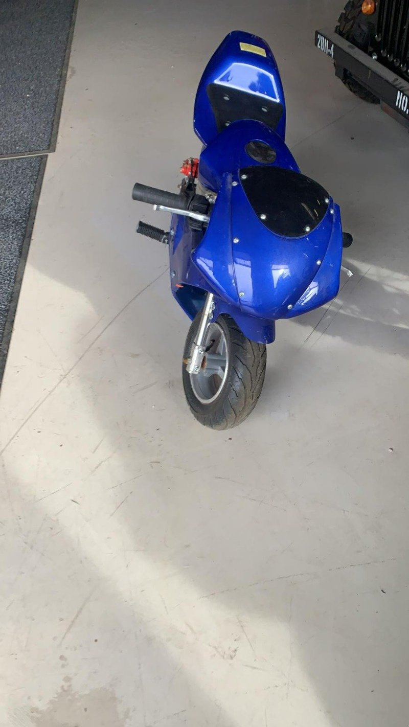 Sonstiges tip Kopf MINI Bike - BLAU 50 ccm, Gebrauchtmaschine in Schutterzell (Poză 1)