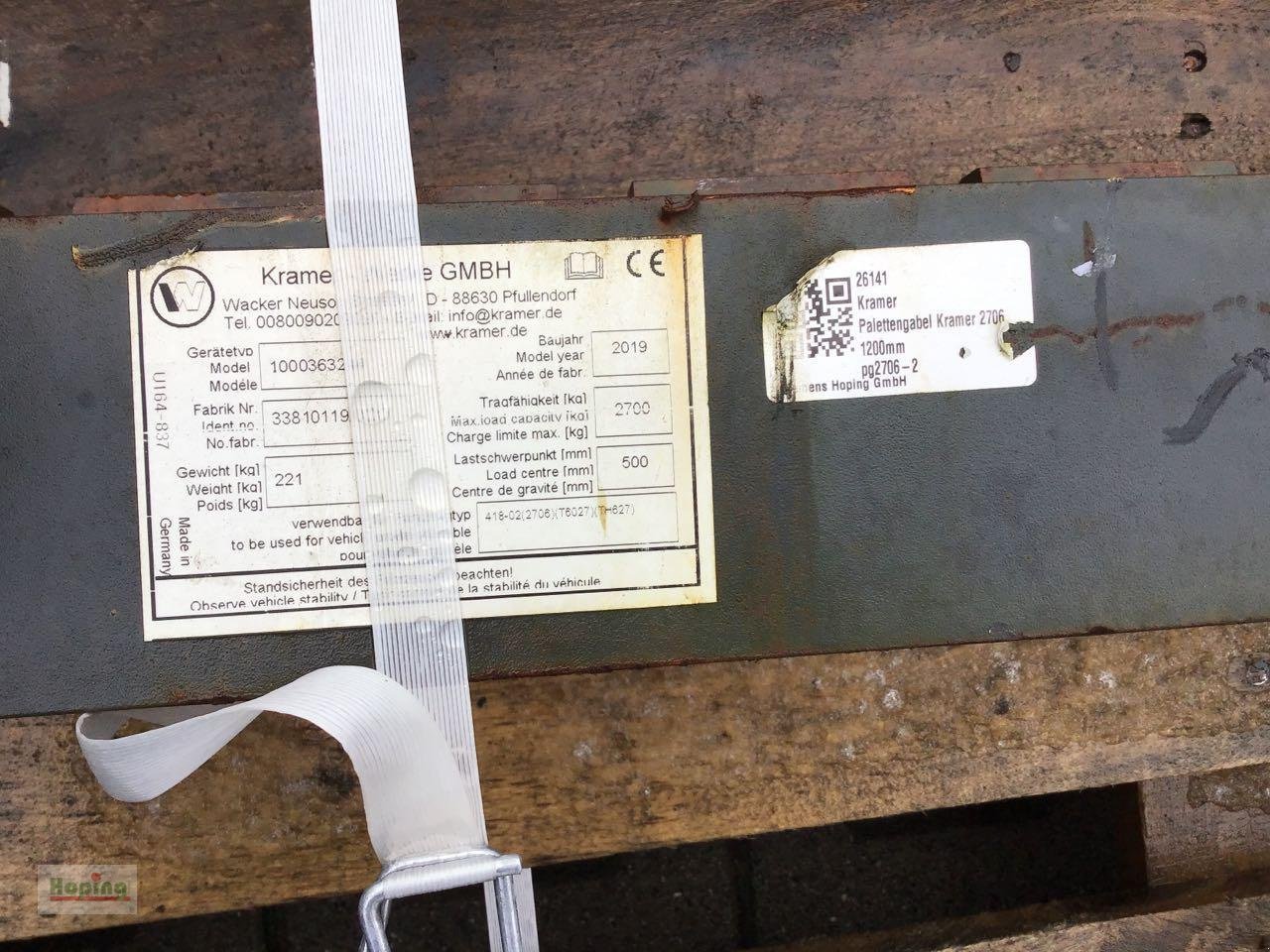 Sonstiges van het type Kramer 1200mm, Gebrauchtmaschine in Bakum (Foto 2)