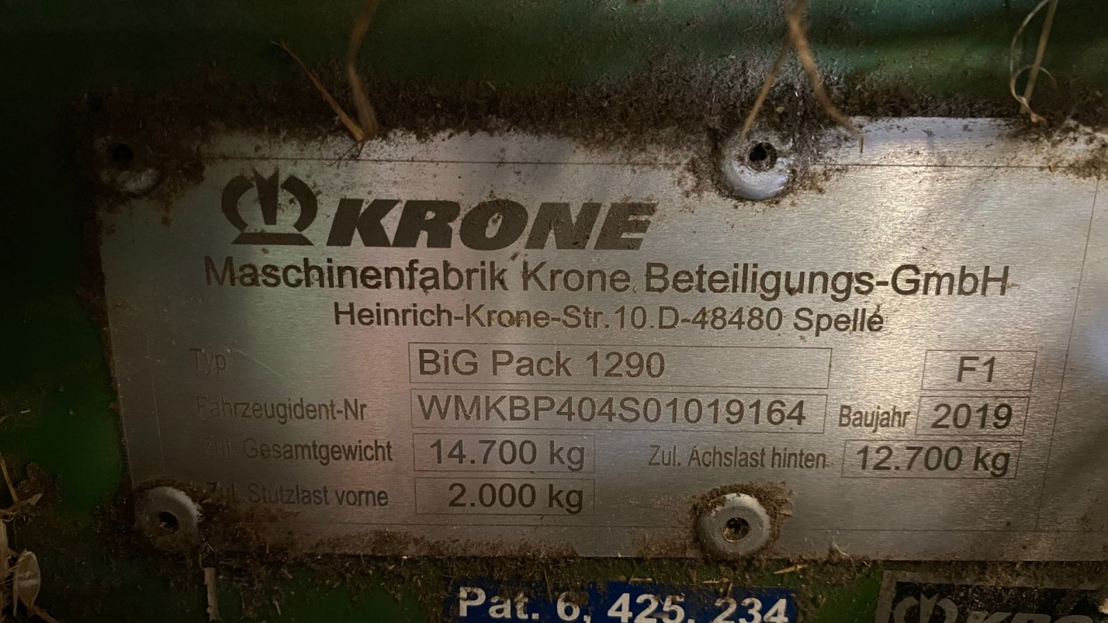 Sonstiges του τύπου Krone Big Pack 1290 HDP XC, Gebrauchtmaschine σε Aabenraa (Φωτογραφία 5)
