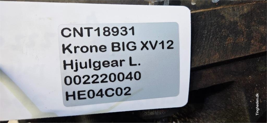 Sonstiges des Typs Krone Big X V12, Gebrauchtmaschine in Hemmet (Bild 16)