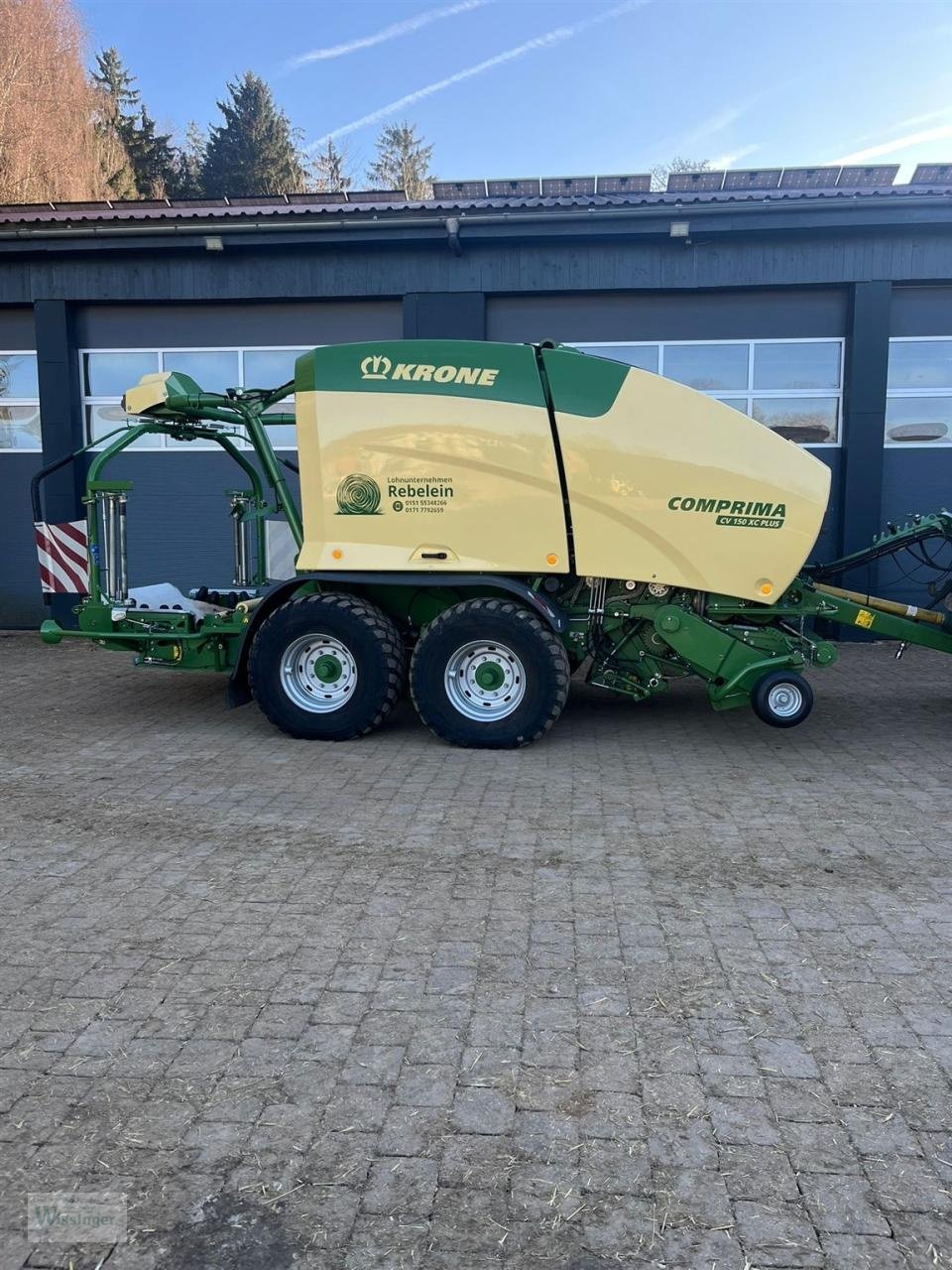 Sonstiges del tipo Krone Comprima CV 150 XC Plus, Gebrauchtmaschine en Thalmässing (Imagen 11)