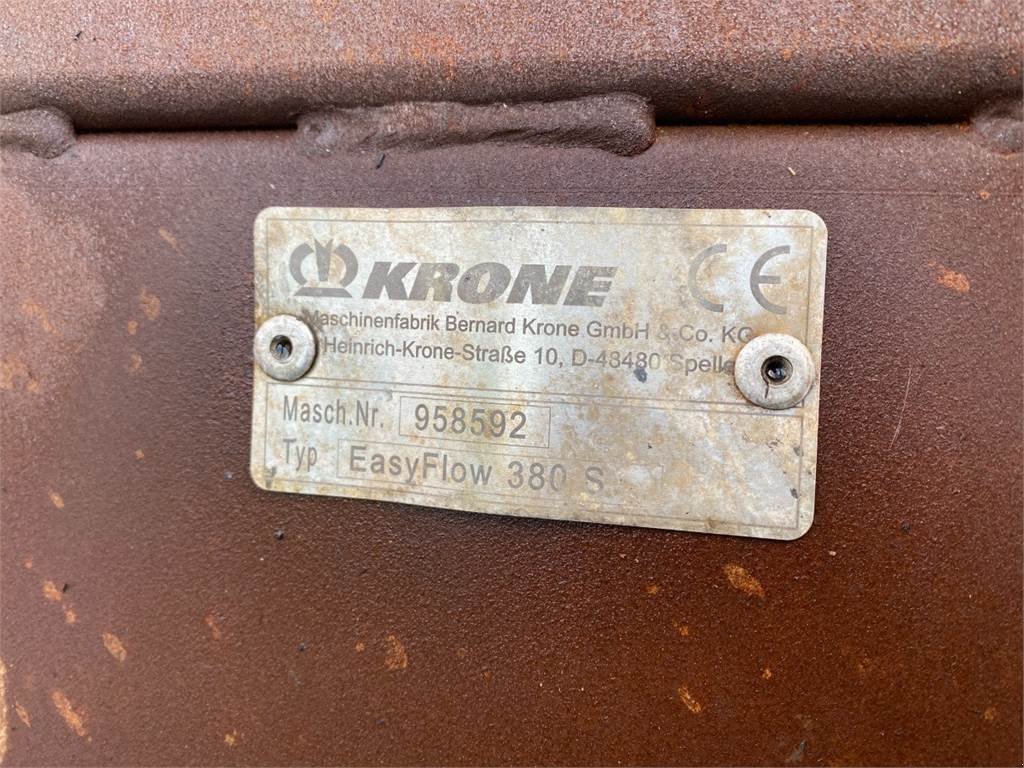 Sonstiges типа Krone Easy Flow 380S, Gebrauchtmaschine в Hemmet (Фотография 20)