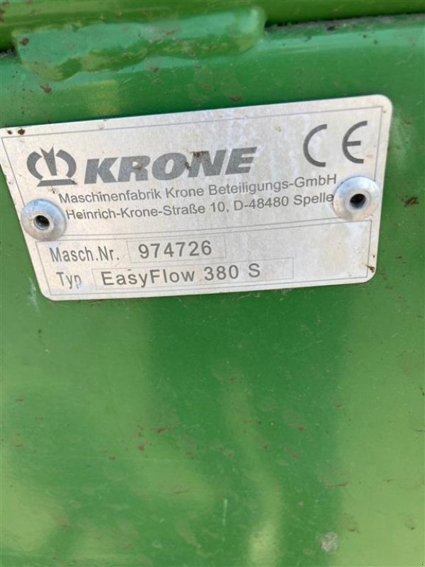 Sonstiges des Typs Krone EasyFlow 380S, Gebrauchtmaschine in Horsens (Bild 2)