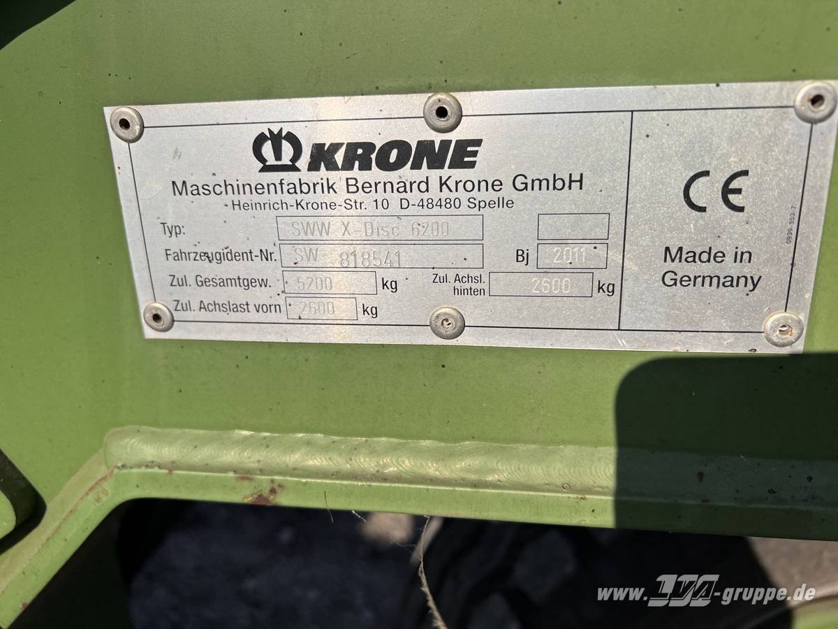 Sonstiges typu Krone X-DISC 6200, Gebrauchtmaschine v Genthin (Obrázok 16)