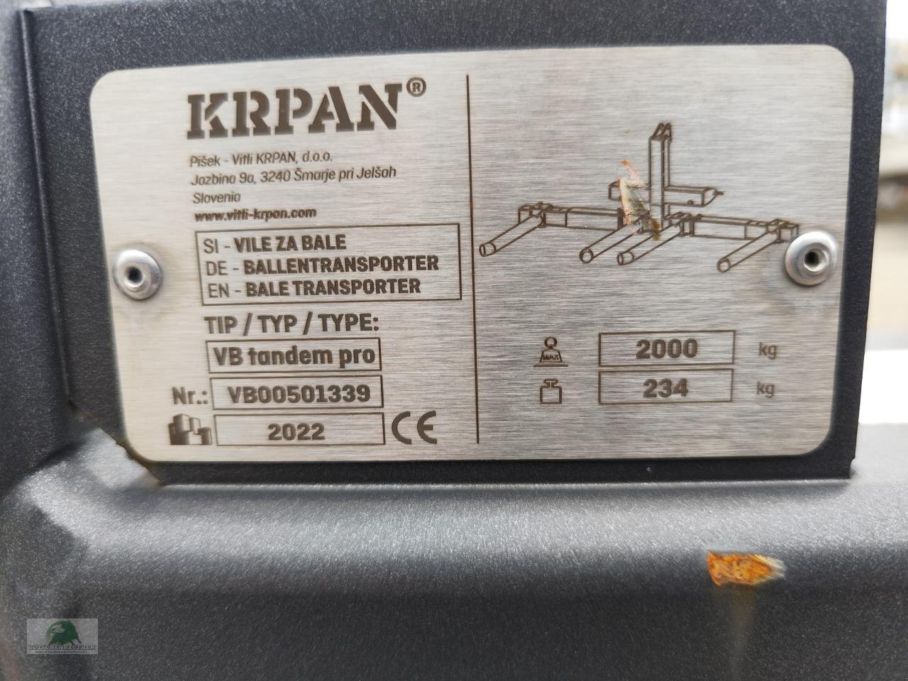 Sonstiges tip Krpan Tandem PRO, Neumaschine in Wasungen (Poză 7)
