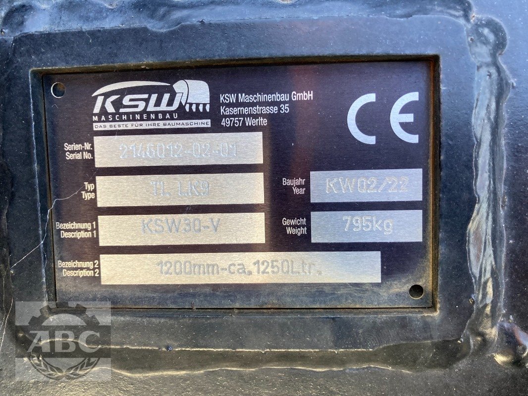 Sonstiges a típus KSW TIEFLÖFFEL 1200 MM, Neumaschine ekkor: Cloppenburg (Kép 2)