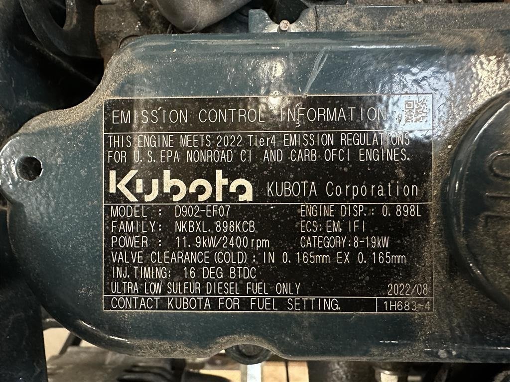 Sonstiges of the type Kubota D902-EF07, Gebrauchtmaschine in Gjerlev J. (Picture 3)