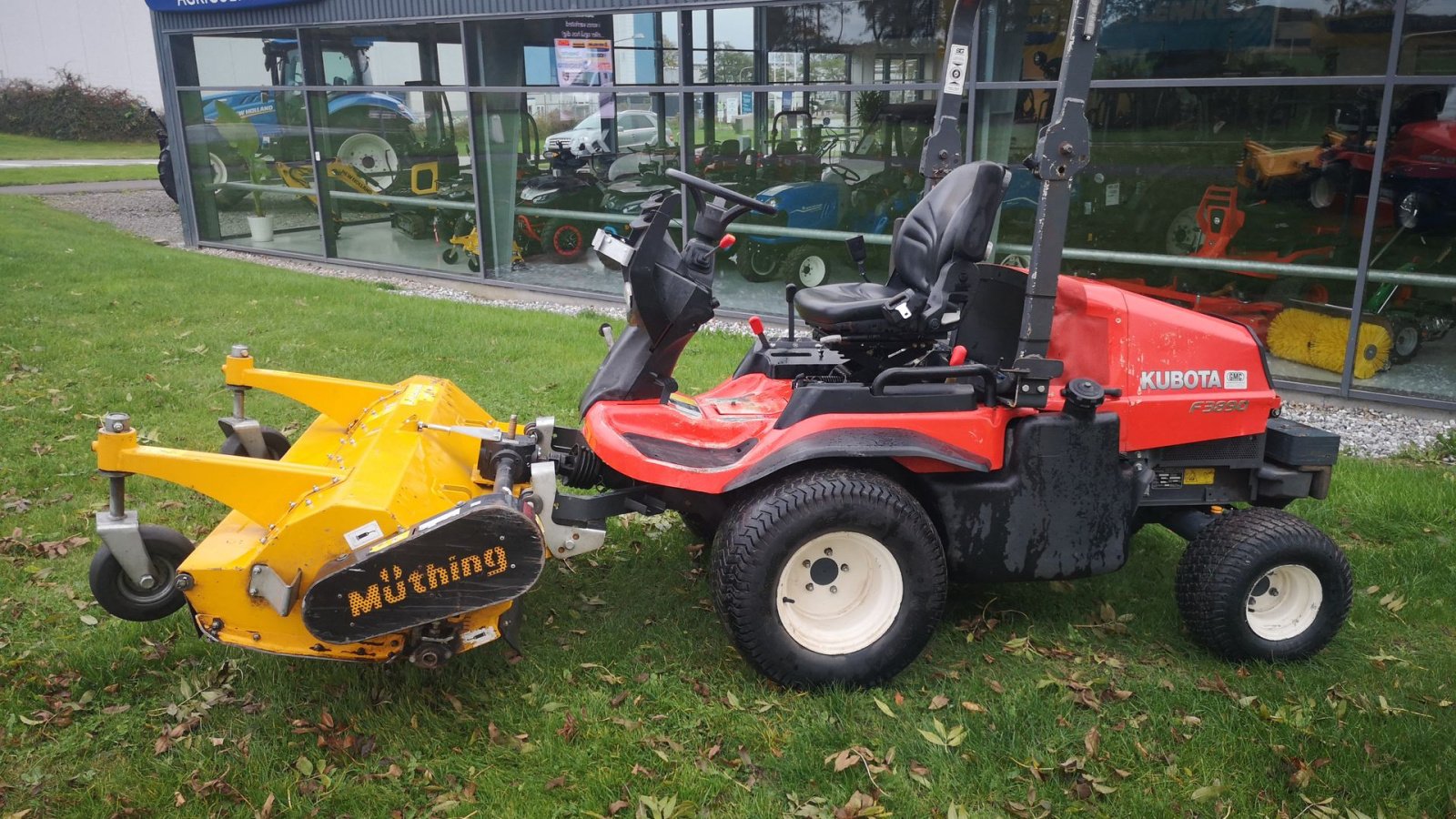 Sonstiges des Typs Kubota F3890 med Müthing MU-FM 160 slagleklipper, Gebrauchtmaschine in Glamsbjerg (Bild 3)