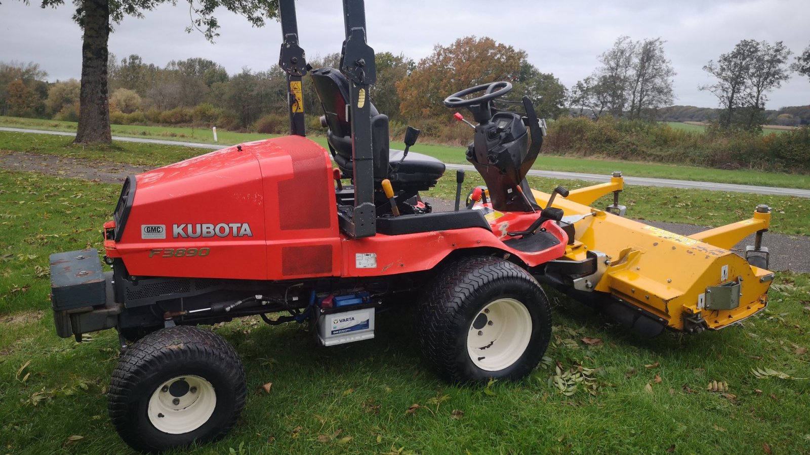 Sonstiges des Typs Kubota F3890 med Müthing MU-FM 160 slagleklipper, Gebrauchtmaschine in Glamsbjerg (Bild 7)