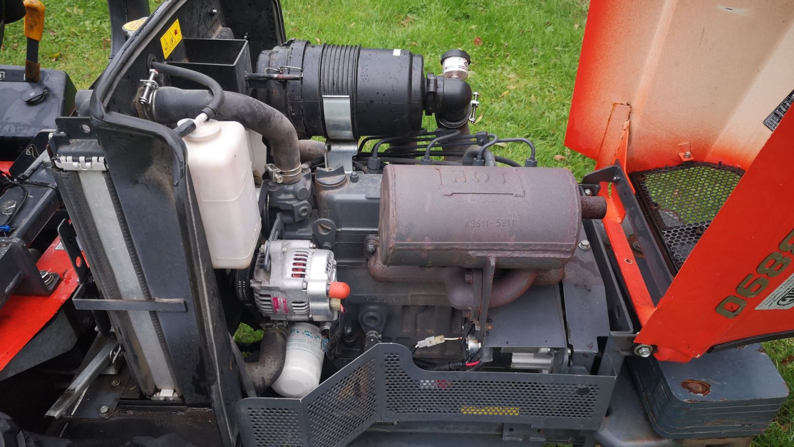 Sonstiges des Typs Kubota F3890 med Müthing MU-FM 160 slagleklipper, Gebrauchtmaschine in Glamsbjerg (Bild 9)