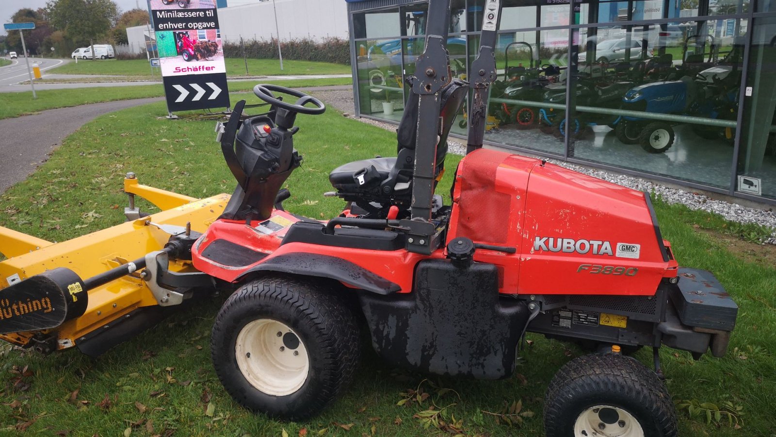 Sonstiges des Typs Kubota F3890 med Müthing MU-FM 160 slagleklipper, Gebrauchtmaschine in Glamsbjerg (Bild 4)