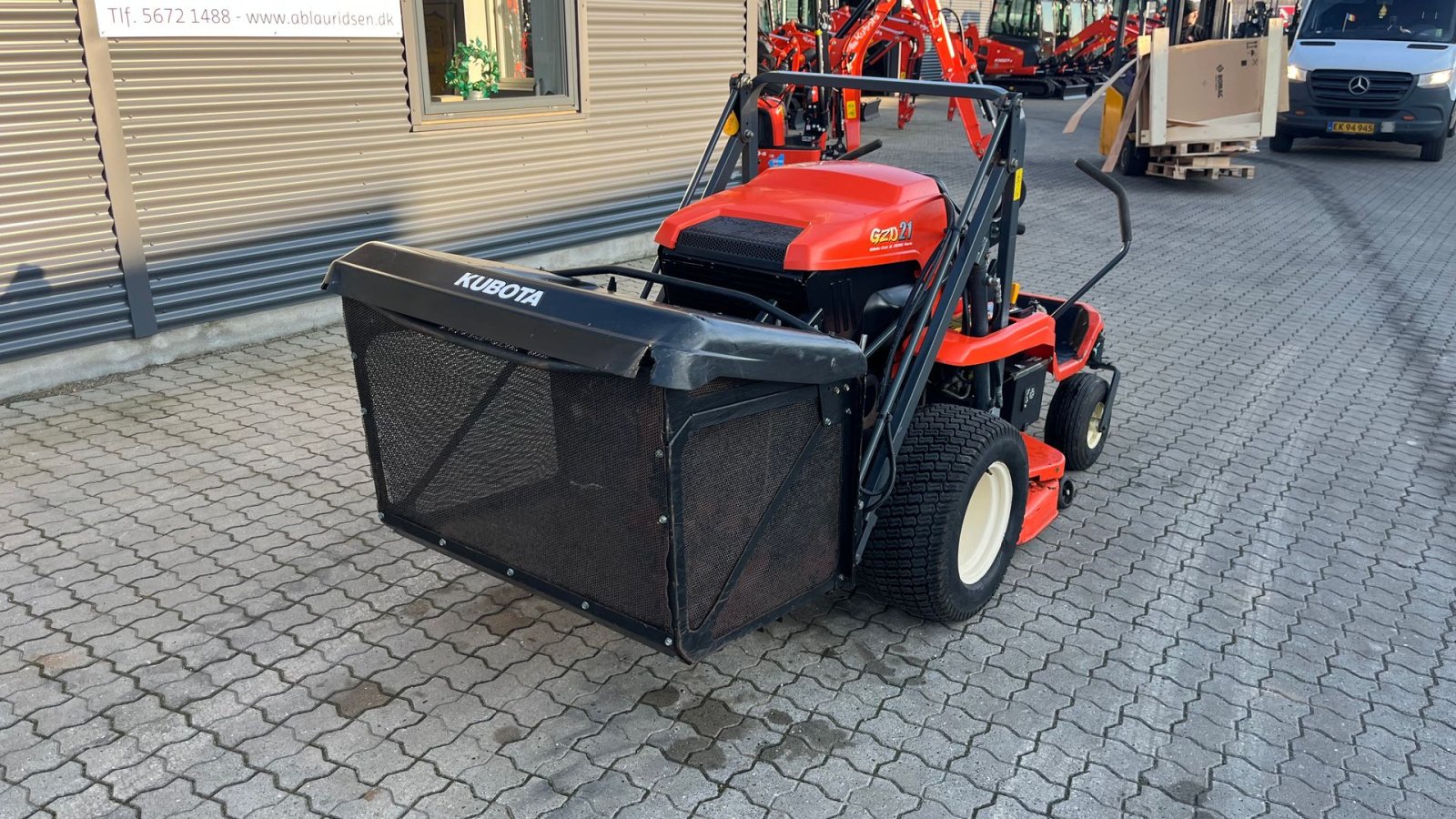 Sonstiges del tipo Kubota GZD21 Zeroturn med opsamler, Gebrauchtmaschine en Rønnede (Imagen 12)