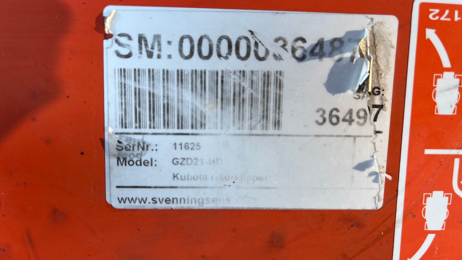 Sonstiges del tipo Kubota GZD21 Zeroturn med opsamler, Gebrauchtmaschine en Rønnede (Imagen 11)