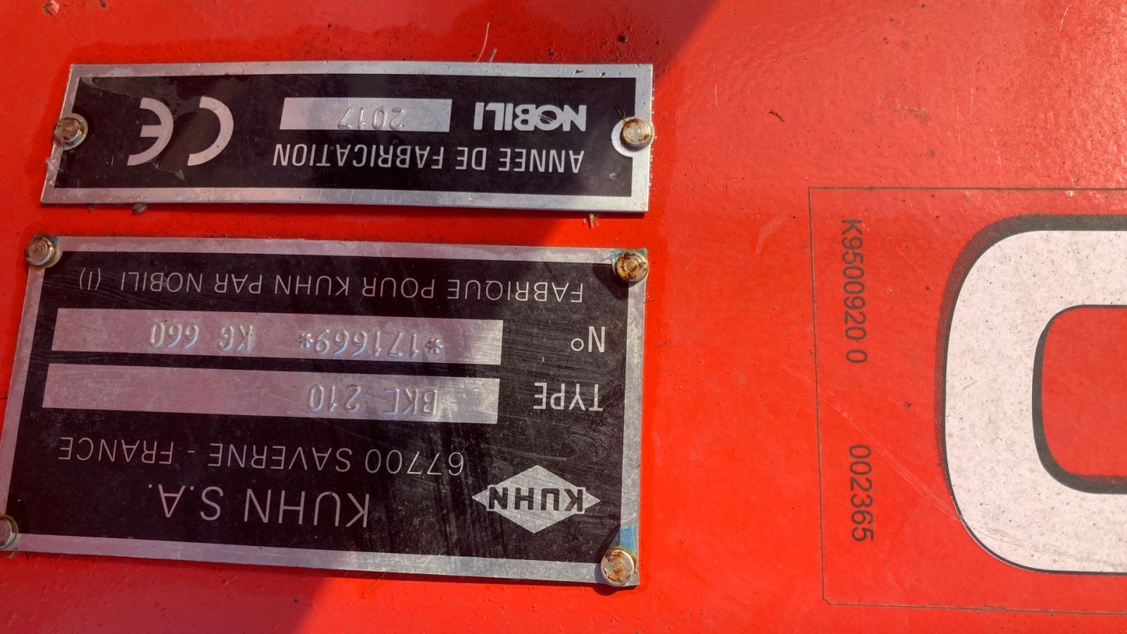 Sonstiges des Typs Kuhn BKE 210, Gebrauchtmaschine in Løkken (Bild 5)