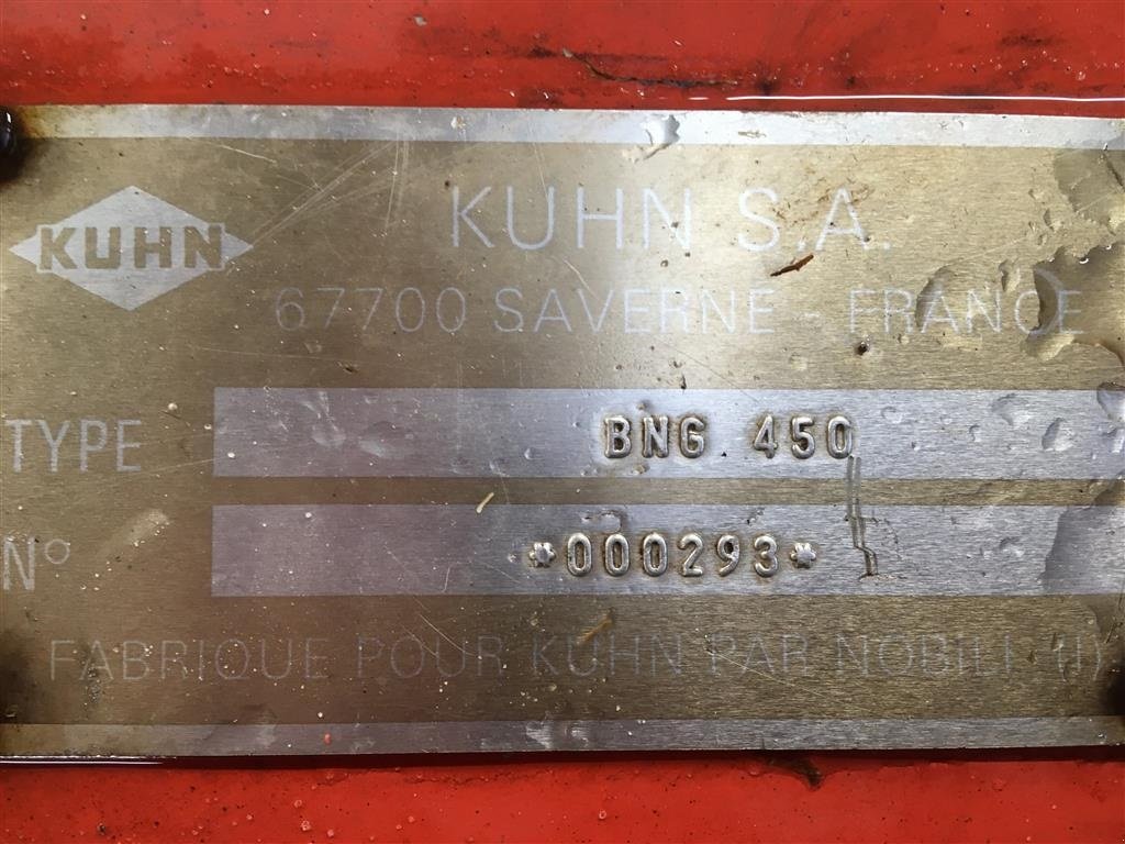 Sonstiges des Typs Kuhn BNG450 brakslåmaskine, Gebrauchtmaschine in Ringe (Bild 3)