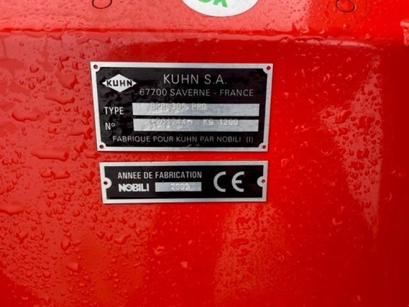 Sonstiges Türe ait Kuhn BPR 305 MULCH MASK., Gebrauchtmaschine içinde Rødding (resim 11)