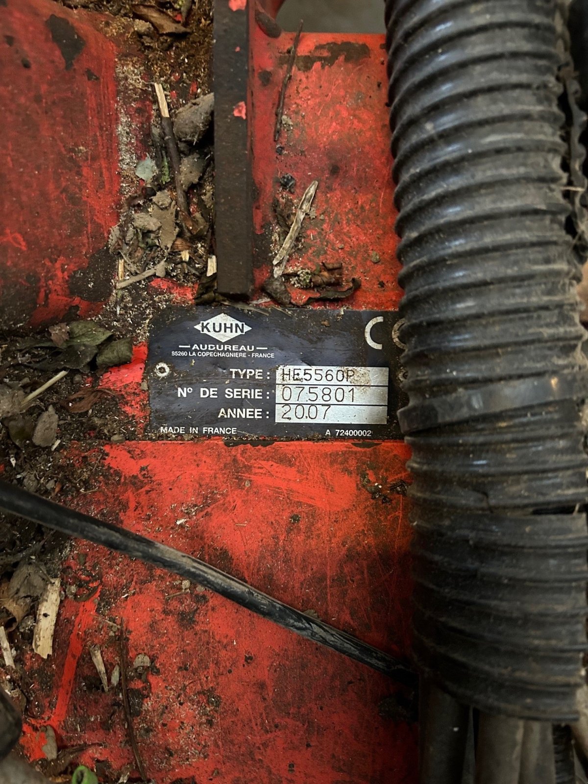 Sonstiges типа Kuhn HE5560P, Gebrauchtmaschine в Thisted (Фотография 5)