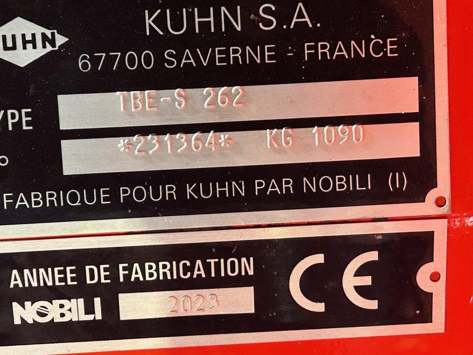 Sonstiges типа Kuhn TBES262, Gebrauchtmaschine в Thisted (Фотография 5)