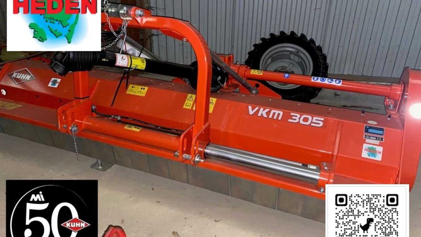 Sonstiges typu Kuhn VKM 305 mulchmaskine, Gebrauchtmaschine v Ringe (Obrázek 1)