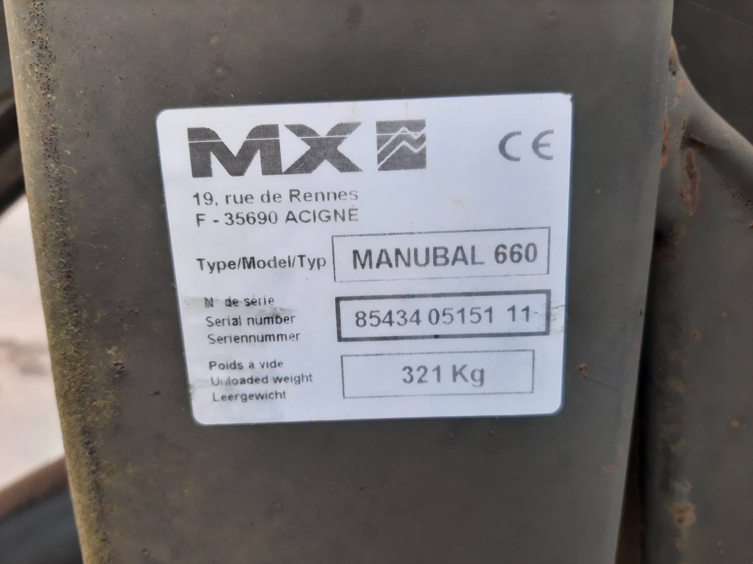 Sonstiges типа Mailleux Manubal 660, Gebrauchtmaschine в Le Horps (Фотография 7)