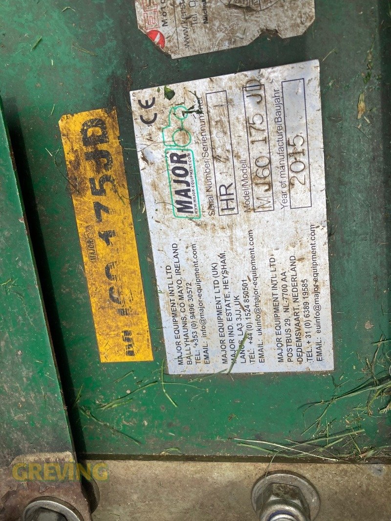 Sonstiges typu Major MJ60-175, Gebrauchtmaschine v Wesseling-Berzdorf (Obrázek 5)