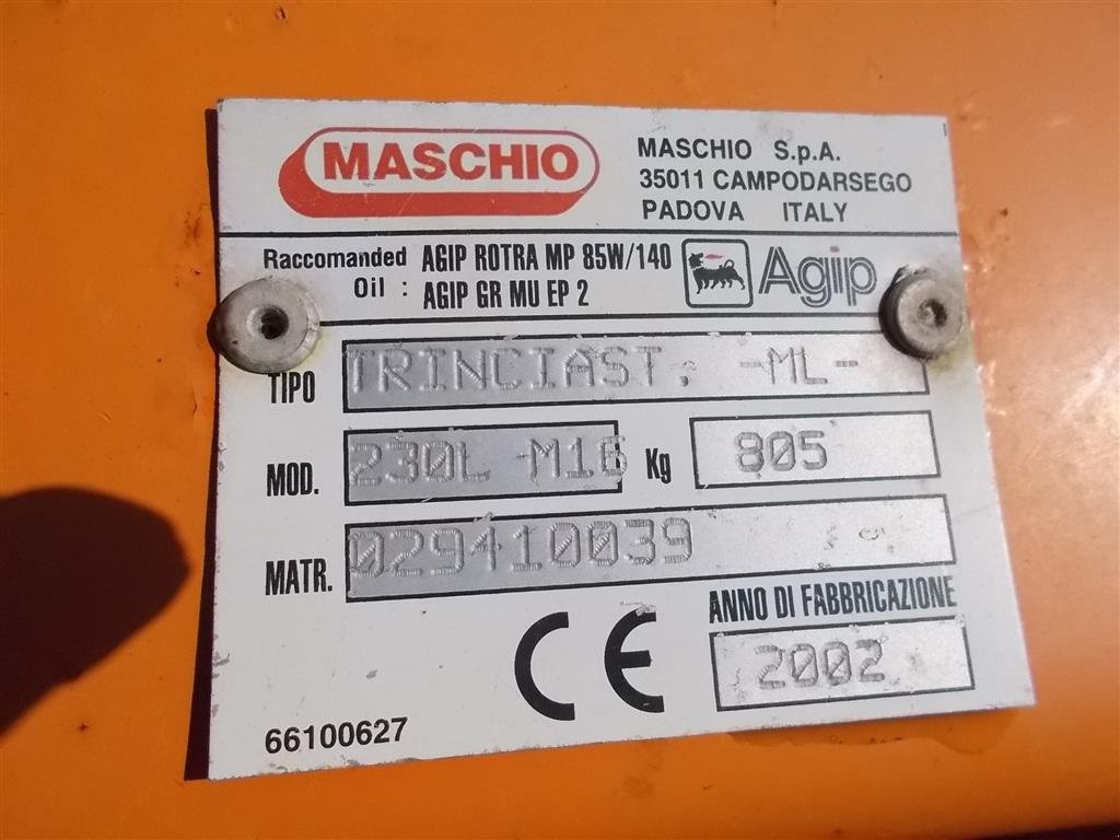 Sonstiges des Typs Maschio 230L  M16, Gebrauchtmaschine in Roslev (Bild 6)