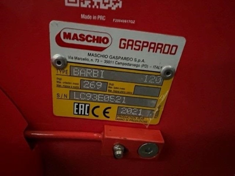 Sonstiges des Typs Maschio Barbi 120, Gebrauchtmaschine in Vinderup (Bild 2)