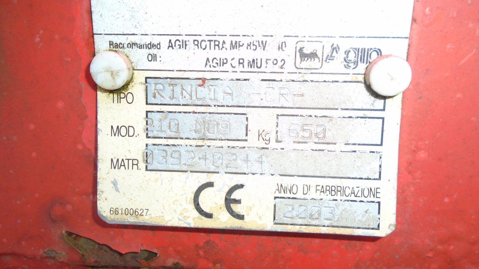 Sonstiges del tipo Maschio CR210, Gebrauchtmaschine en Viborg (Imagen 6)