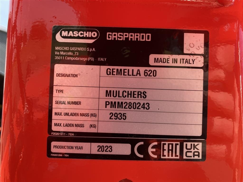 Sonstiges of the type Maschio Gemella 620, Gebrauchtmaschine in Holstebro (Picture 10)
