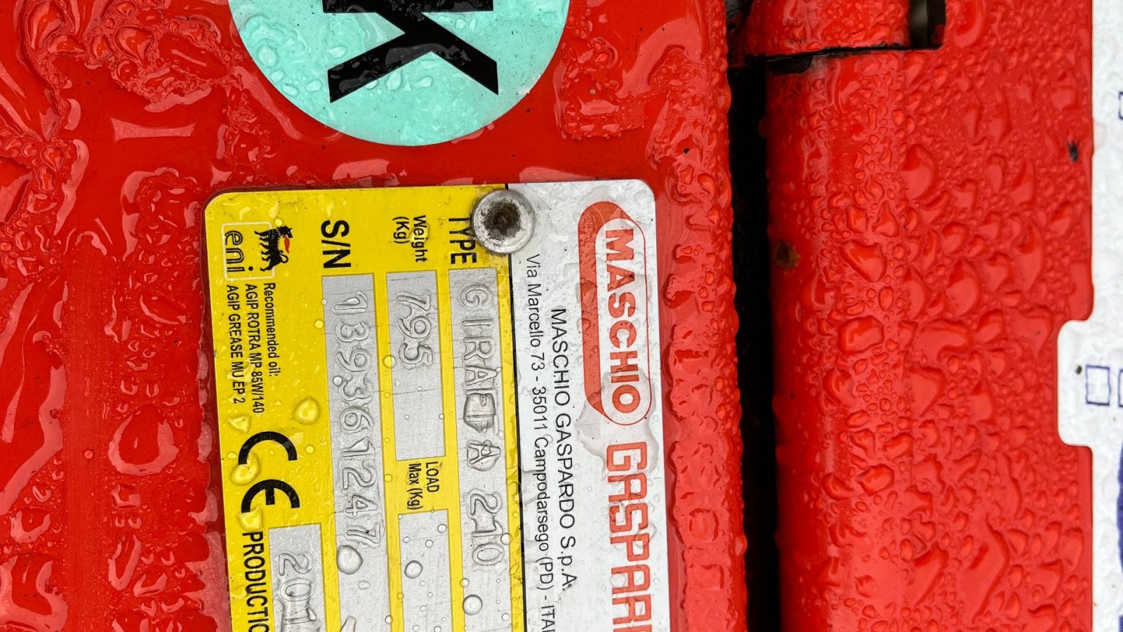 Sonstiges типа Maschio GIRAFFA 210, Gebrauchtmaschine в Viborg (Фотография 4)