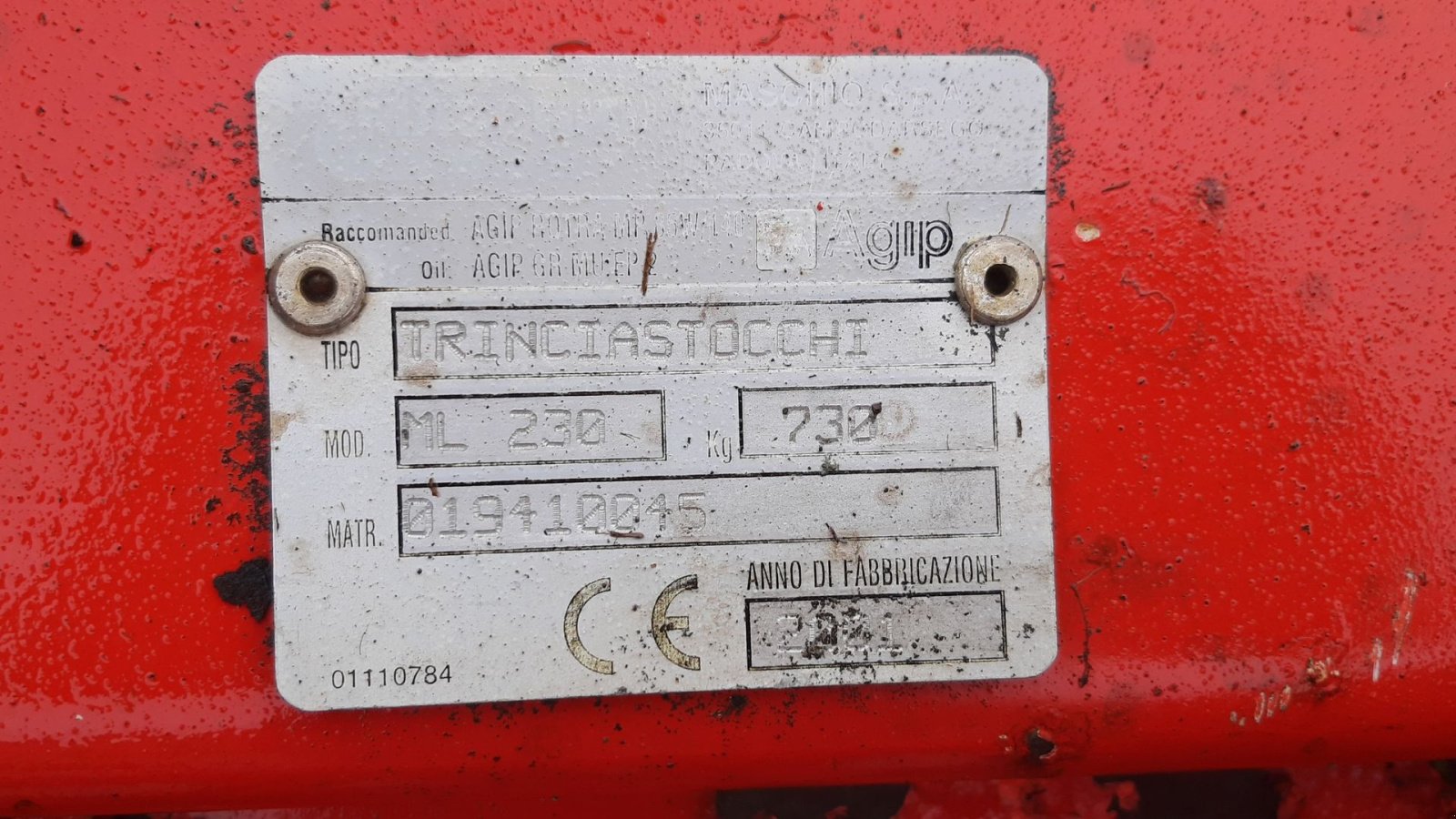 Sonstiges of the type Maschio ML230 med hjul, Gebrauchtmaschine in Hadsund (Picture 2)