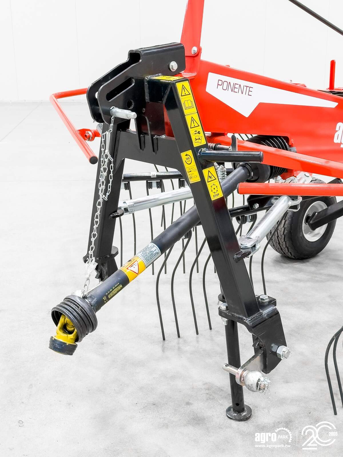 Sonstiges typu Maschio Ponente 420 4.15 m single-arm rake, 1.6 m swath width, working height adjustable from the cab, Gebrauchtmaschine v Csengele (Obrázek 11)