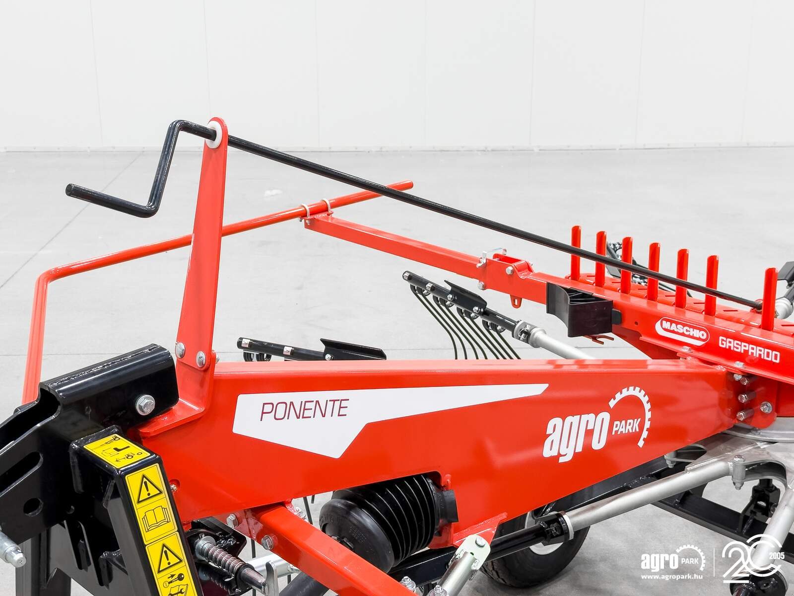 Sonstiges typu Maschio Ponente 420 4.15 m single-arm rake, 1.6 m swath width, working height adjustable from the cab, Gebrauchtmaschine v Csengele (Obrázek 18)