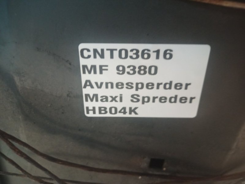 Sonstiges des Typs Massey Ferguson 9380, Gebrauchtmaschine in Hemmet (Bild 18)