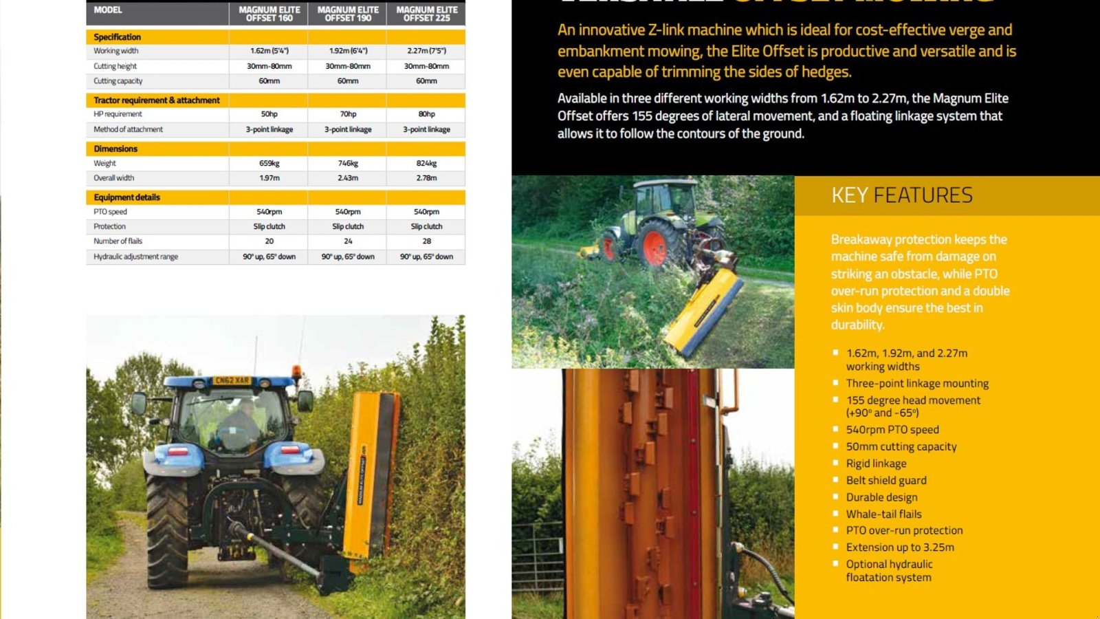Sonstiges del tipo McConnel Magnum Elite Offset 225, Gebrauchtmaschine In Kjellerup (Immagine 7)
