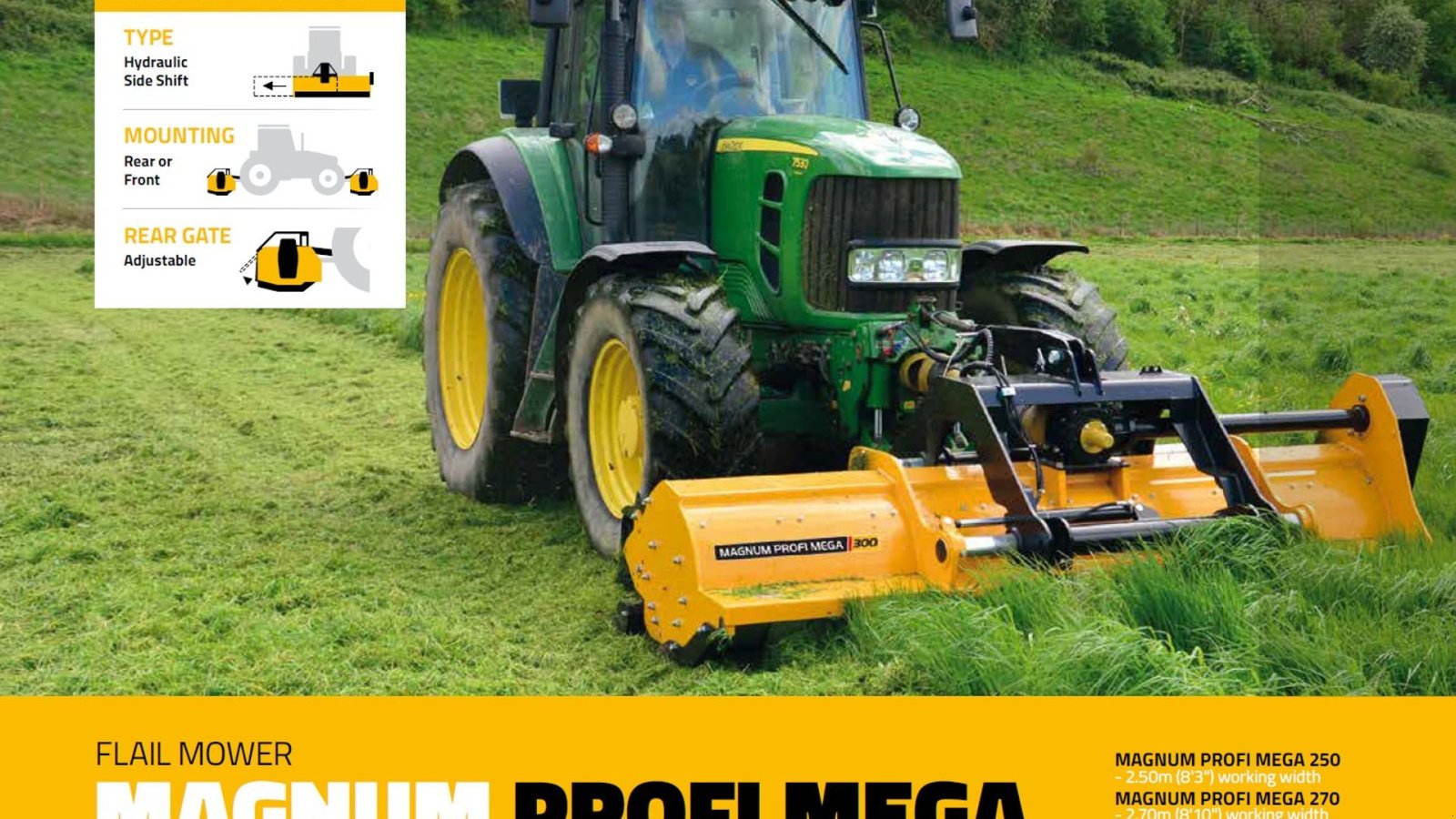 Sonstiges typu McConnel Magnum Profi Mega 300 HD-rotor er standard, Gebrauchtmaschine v Kjellerup (Obrázek 7)